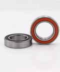 MR18307 Sealed Cartridge Bearing For Your Bike Hubs 18mm Inner By 30mm Outer By 7mm Width With Orange And Black LBlu Seals Two Pack