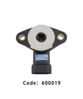 Compact Four Wheel Battery Vehicle Acceleration Sensor Rock Solid Throttle Controller Model 600019 front view with connector.