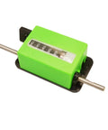 Rock Solid Roller Type Length Measuring Wheel Featuring Stainless Steel And Rubber Counter Meter for easy fabric measurement.