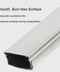 Heavy Duty Stainless Steel Cable Raceway One Meter showing smooth, burr-free surface with protective film for transport.