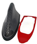 Hyundai Veloster Shark Fin Antenna Cover For 2011 To 2018 Models, weatherproof roof aerial cap, carbon fiber texture