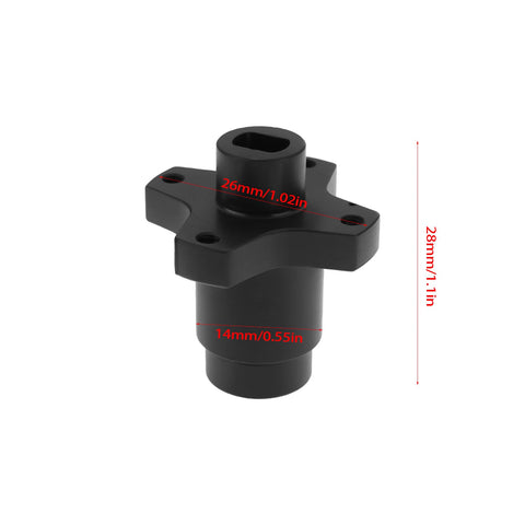 Premium Hardened Steel Bevel Gear Differential Locker For Front And Rear Axles Compatible With Axial RBX10 RYFT 1 By 10 RC Crawler