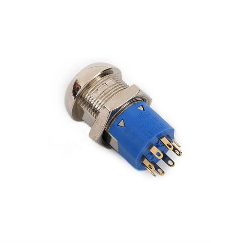 JK215 19MM 12 Volt On Off Electric Stacker Lock Switch Four Disc Key Lock Operator Control Panel Toggle Button for Forklift