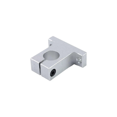 Four Pack SK16 Aluminum Linear Rail Shaft Supports for 16mm 0.63 Inch Shafts, Premium Aluminum Guide Blocks with 6mm Mount Holes