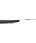 Close-up of Beast Mode Viper Pro DS Speargun For Spearfishing Pneumatic Gun With Aluminum Barrel And Vertical Spiro Reel 120cm barrel tip