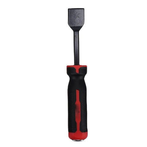 Chisel from 62 Piece Tool Box Set For Home Garage And DIY Projects With Metric Sockets Ratchets Wrenches Screwdriver Bits Pliers