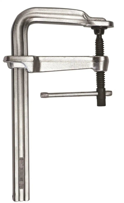 24 Inch Bar Clamp With Forged Steel Handle And 7 Inch Throat Depth For Woodworking Projects F Style Sliding Arm Clamp Heavy Duty 4880 Lb Clamping Force Replaceable Swivel Pads Model STB 24 1