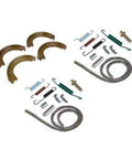 Ford 8N NAA Tractor Brake Shoe Replacement Kit With Hardware Includes Four Shoes 10.25 Inch Diameter And Repair Hardware Fits Ford 8N NAA
