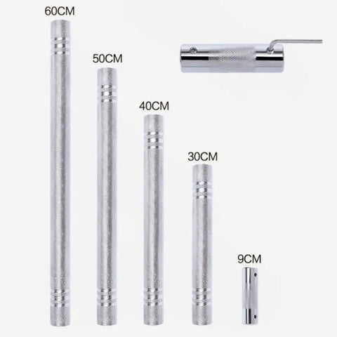 Various sizes of Dumbbell To Barbell Connector Bar For Home Gym With Ultra Precision Thread Design Steel Tube Adapter