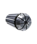 Pro Grade ER16 Collet Chucks One Eighth Inch Spring Collet Set for CNC clamping, 0.015mm tolerance, close-up view of single collet