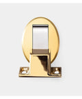 Heavy Duty Magnetic Door Stops Made From Stainless Steel Gold Holder showing a close-up view of the elegant gold finish.