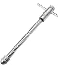 Adjustable Ratchet Tap Wrench T Handle For M5 To M12 Taps With 295mm Body Pro Grade Hand Tapping Tool shown angled