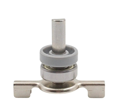 2 Pack Drum Assembly Replacement for Bread Machines 1.5L and 2.0L, silver metal shaft and bearing