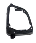 Sharp Right Side Rearview Mirror Housing Frame For Tesla Model Y 2020 2023 Replacement lower cover cap in black plastic.