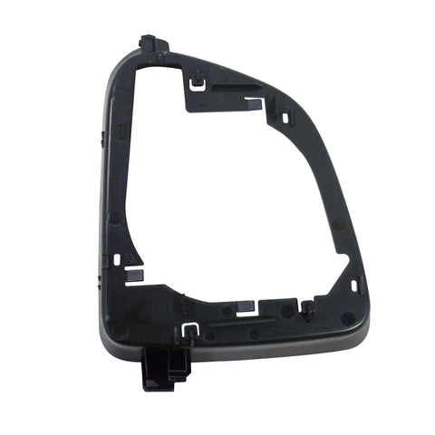 Sharp Right Side Rearview Mirror Housing Frame For Tesla Model Y 2020 2023 Replacement lower cover cap in black plastic.