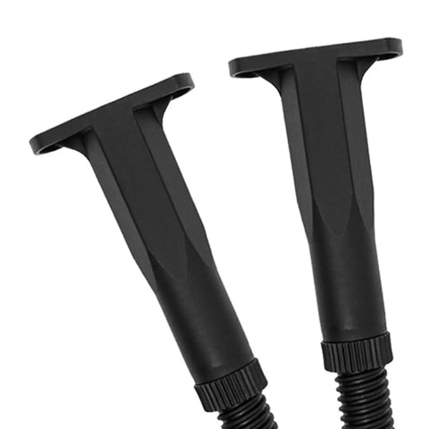 Adjustable Height Furniture Support Legs For Dresser And Cabinet, 8 Pack Built Tough Heavy Duty Telescopic Legs, 7.6 To 13.5 Inch, black legs