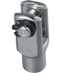 Heavy Duty Iron Air Cylinder Rod Clevis End Y Connector 28mm Length M6x1 Female Thread 2 Pack Durable Pneumatic Joint For 16mm Bore Cylinders Built Tough, metal clevis