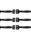 Six Inch Black Arch Cabinet Handles Set Of Six Vintage Iron Drawer Pulls For Wardrobe And Cabinet Furniture Hardware Replacement