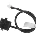 Infrared Distance Sensor Proximity Switch with Obstacle Avoidance, DC5-24V NPN Output, IP67 Waterproof, 10mm-4000mm Range Cable View