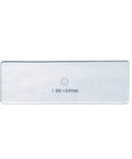 Pro Grade 0.01mm Stage Micrometer For Microscope And Camera Calibration Optical Glass Slide With 1mm Total Length And 100 Divisions Easy Read 0.01mm Increments White 75mm By 25mm By 1mm, 1 DIV = 0.01mm