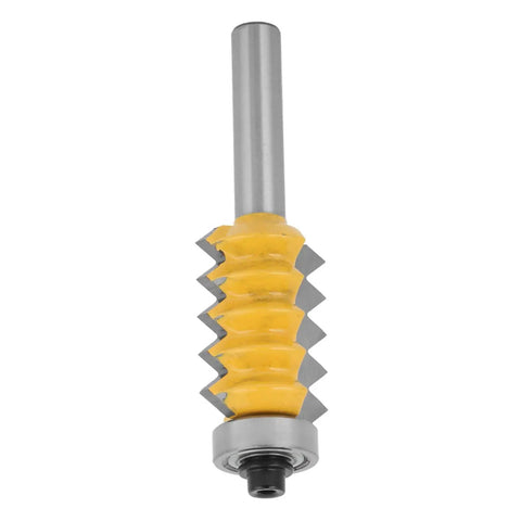 Top Notch 8 Shank High Quality Woodworking Router Bit For Stile Cutting, durable steel cutter head for smooth passes.