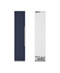 18 Inch Panel Ready Freezer Column With 8.6 Cubic Feet Heavy Duty Storage, Built In Ice Maker, Frost Free Energy Star Rated front and back view