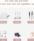 Pretty Slick Countertop Dishwasher Fully Automatic Stainless Steel With Six Place Settings LED Display And Delay Start Quick Connect Faucet Adapter Smooth Hassle Free Setup and tableware, cookware, toys
