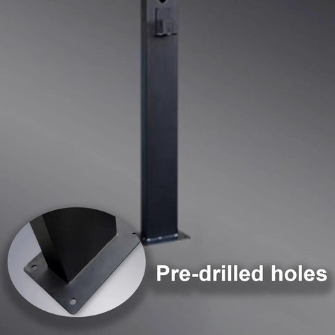 Badass EV Charger Protection Box For Outdoor And Garage Storage, Rain Resistant Heavy Duty Steel Cover with pre-drilled holes.