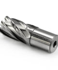 Annular cutter, 13/16 in diameter, Weldon shank, steel body for magnetic drill press
