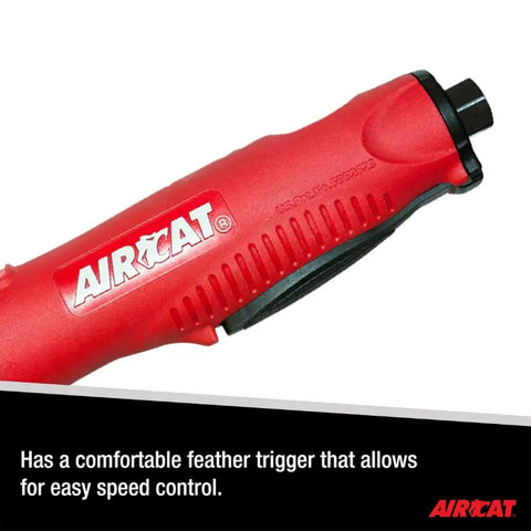 No Hassle 1Hp Pneumatic Straight Die Grinder Delivers A Blistering 22000 Rpm Spin With Dead Quiet Exhaust And A Solid Composite Grip close-up of ergonomic trigger for speed control.
