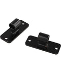 Heavy Duty 58 Mm Gate Hinges Pack Of 2 Pre Drilled Mounting Holes Rust Resistant Galvanized Iron for durable installations.