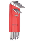 Set Of 15 Balldriver L Wrenches With BriteGuard Plating, Compact Yet Tough Pro Grade Ball End Hex Keys, Sizes 1.27 mm To 10 Mm