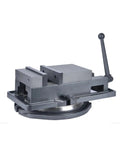Heavy Duty Cnc Milling Machine Vise Featuring 8 Inch Precision Flat Nose Jaws with a sturdy base and locking mechanism for secure clamping.