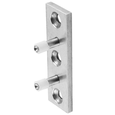 Adjustable Stainless Steel Barn Door Floor Roller Hardware Fittings For Sliding Barn Door Applications Heavy Duty 304 Grade Steel Ideal For Wooden Doors And Sliding Doors, side view