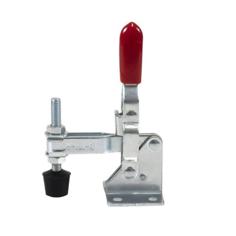 Heavy Duty Quick Release Vertical Toggle Clamp For Shop Jigs And Tooling Fixtures, metal, compact size for jigs and tooling.