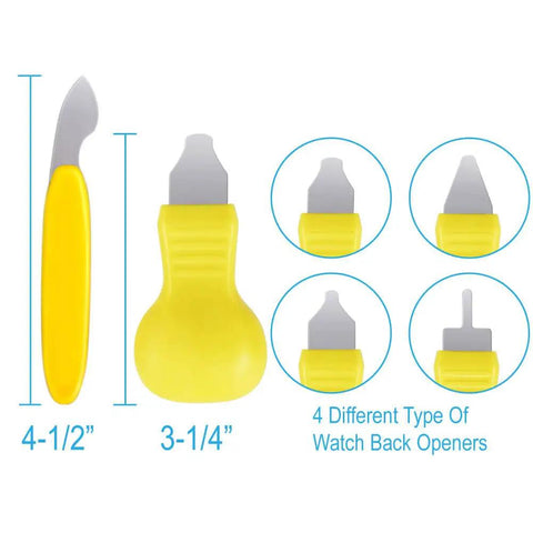 Open And Replace Watch Batteries With A 6 Piece Back Remover Tool Kit For Quick Repair Pro Grade Watch Battery Replacement Toolkit