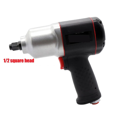Heavy Duty Pneumatic Impact Wrench With Straight Up Killer Torque For Effortless Tire Removal And Weekend Mechanic Jobs, 1/2 inch square head.