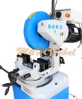 14 Inch Cold Cut Circular Saw With Heavy Duty Stand, Swivel Base Pro Grade Rig For Precision Metal Cutting, 220V 3 Phase, Dual Speed 18 Or 36 RPM, Cuts Steel Like Butter, Shop Ready, Built To Perform, Job Site Essential.
