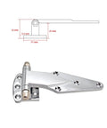 Rugged 6 Inch Freezer Door Hinges With 180 Degree Adjustable Steamer Oven Hinge for cold storage and kitchen equipment