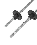 Tr3.5x0.609 Trapezoidal Lead Screw With Nylon Nut For 3D Printers, 0.609mm Pitch And Lead, 100mm Length, 304 Stainless Steel