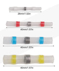 Get These 400 PCS Solder Seal Wire Connectors Heat Shrink Kit For Waterproof Electrical Work. Crank Up Your Connections With All In One Tool That Melts Low To Seal And Conduct Like A Boss No Extra Tools Needed Dual Layer Polyolefin Shell Keeps Stuff. 26mm and 40mm sizes