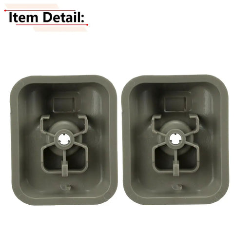 Ford F150 Sun Visor Clip Retainer Replacement 2 Pack Beige Gray OEM Style Visor Holder For 2009 To 2014 F150