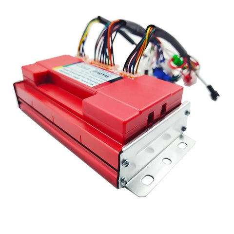 Intelligent Brushless Sine Controller For EBikes And Scooters, Universal 36V to 72V, 800W to 1500W, 39A Max Current, Aluminum Alloy Casing, AutoDetect Voltage With Learning Line, Smooth, Reliable Power Management