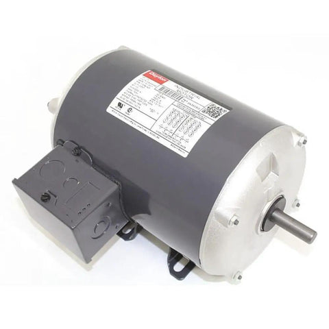 Badass One Third Hp 48 Frame Three Phase Industrial General Purpose Electric Motor 1725 Rpm 208 230 460 Volt smooth operator for garage and shop