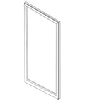 Diagram of 5304506131 Refrigerator Freezer Door Gasket Replacement OEM Quality Seal in rectangular shape, side view