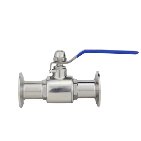 Battle Ready Stainless Steel Sanitary Valve 1.5 Inch Tri Clamp Ball Valve PTFE Lined For Home Brewing Gear Includes Extra Silicone Gaskets Ready To Roll
