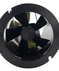 HVAC Furnace Draft Inducer Motor Replacement For M1 Combustion Blower Assembly front view of fan blades