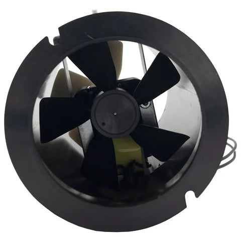 HVAC Furnace Draft Inducer Motor Replacement For M1 Combustion Blower Assembly front view of fan blades