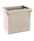 White Hanging File Organizer For SFW205 Fire Safe Keeps Documents And Small Valuables Neat In A 2.0 Cu Ft Safe Perfect For Home