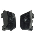 Shop Grade Pair Front Fender Brackets Support Holders No Hassle Fit Tesla Model Y 2020 To 2023 Swaps 1493772 1493773 Left Right Sides Built Tough Aftermarket Mount Assembly, black plastic fender bracket set.